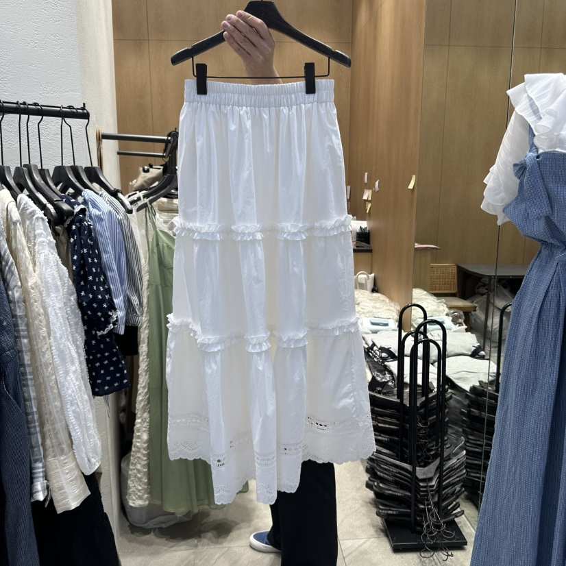 TRIPLE SEVEN直郵韓國代購㊣女裝新品休閑時尚人氣25春夏長裙TRIPLE SEVEN長裙