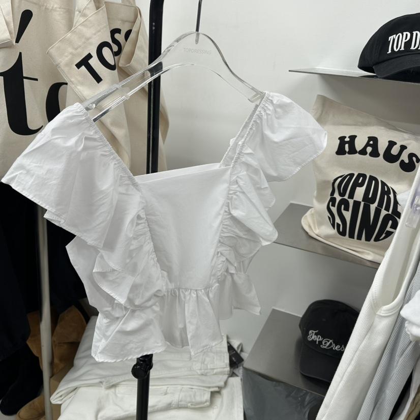TOPDRESSING韓國㊣直郵東大門代購女裝新品25春夏人氣吊帶背心TOPDRESSING吊帶/背心