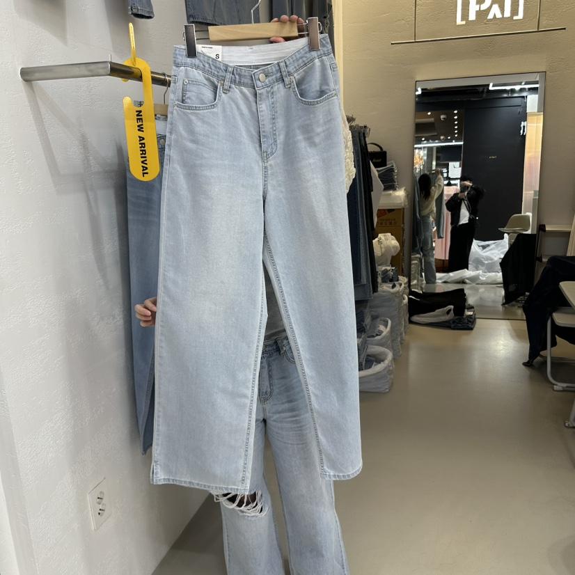 PAI韓國直郵㊣女裝新品時尚休閑熱賣推薦25春夏人氣牛仔褲PAI牛仔褲