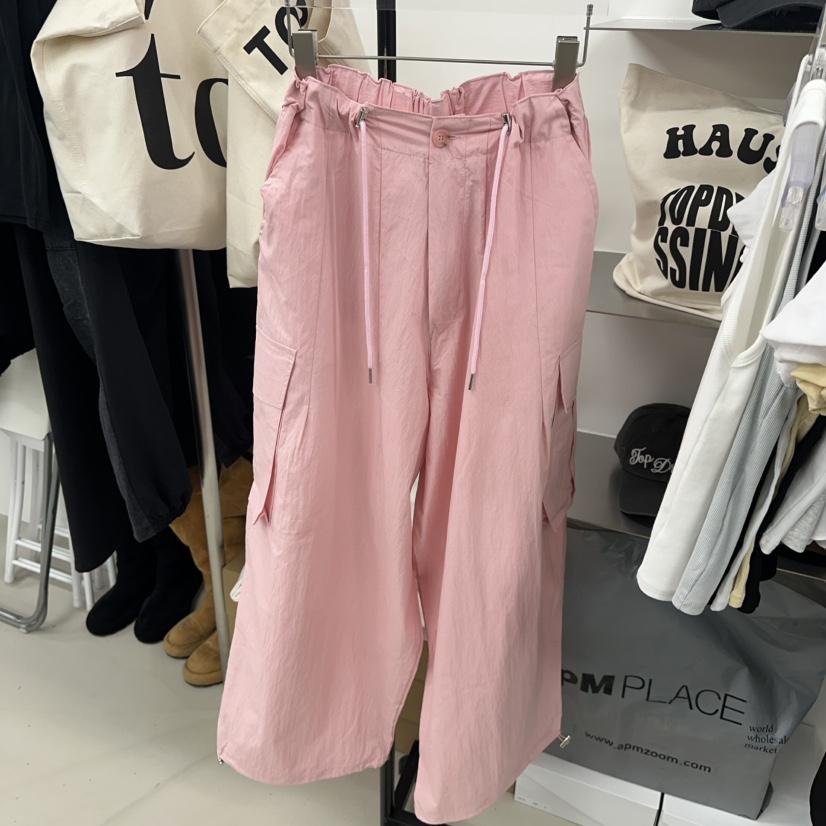 TOPDRESSING韓國直郵㊣東大門實拍女裝新款人氣熱賣25春夏休閑褲TOPDRESSING休閑褲