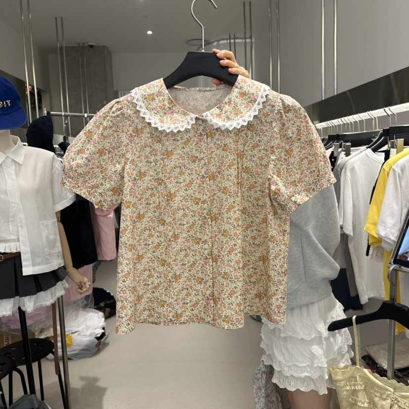 ARTE STUDIO韓國㊣直郵東大門代購女裝新款時尚襯衫蕾絲衫ARTE STUDIO襯衫/蕾絲衫