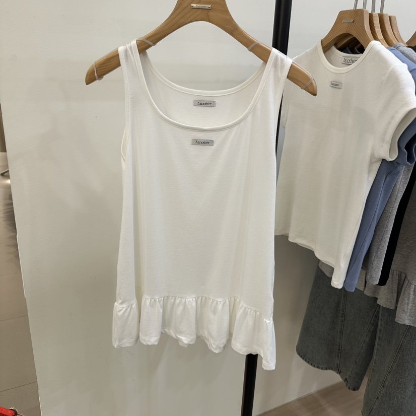 3 ANOTHER韓國直郵㊣女裝新品休閑25春夏推薦熱賣吊帶背心3 ANOTHER吊帶/背心