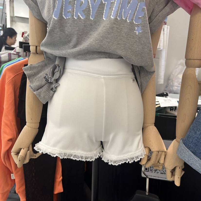 ARTE STUDIO直郵韓國代購㊣女裝新品時尚打底褲鯊魚褲緊身褲蕾絲ARTE STUDIO打底褲/鯊魚褲