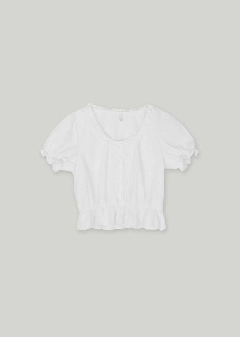 FOREST韓國㊣直郵東大門代購女裝新品25春夏人氣襯衫蕾絲衫FOREST襯衫/蕾絲衫