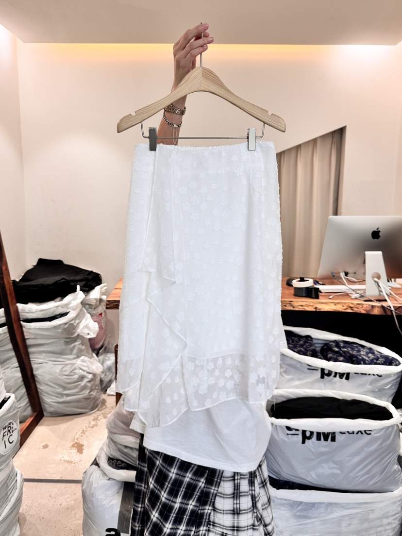 FRIC韓國㊣直郵東大門代購女裝新款推薦時尚人氣半身裙中短裙FRIC半身裙/中短裙