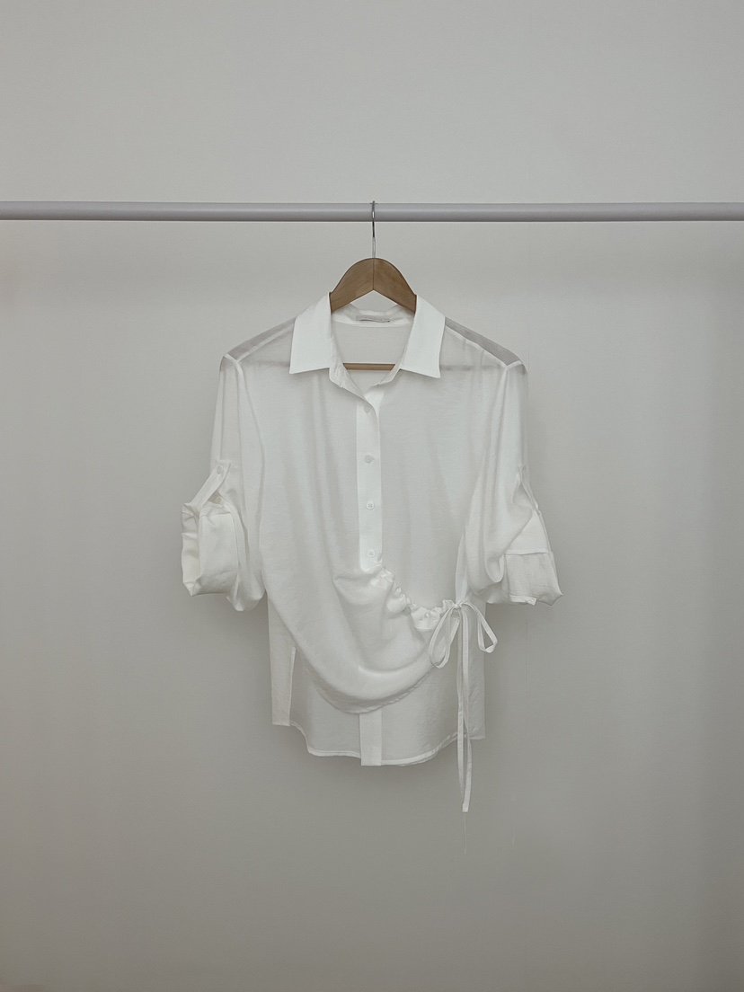 RE:OPENING韓國㊣直郵東大門代購女裝新款熱賣25春夏襯衫蕾絲衫RE:OPENING襯衫/蕾絲衫