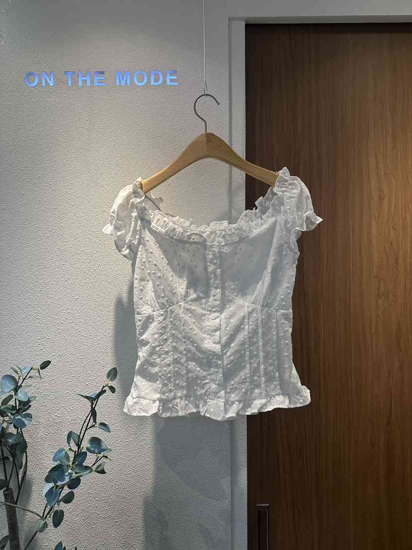 ON THE MODE韓國直郵㊣女裝新款休閑25春夏時尚襯衫蕾絲衫ON THE MODE襯衫/蕾絲衫
