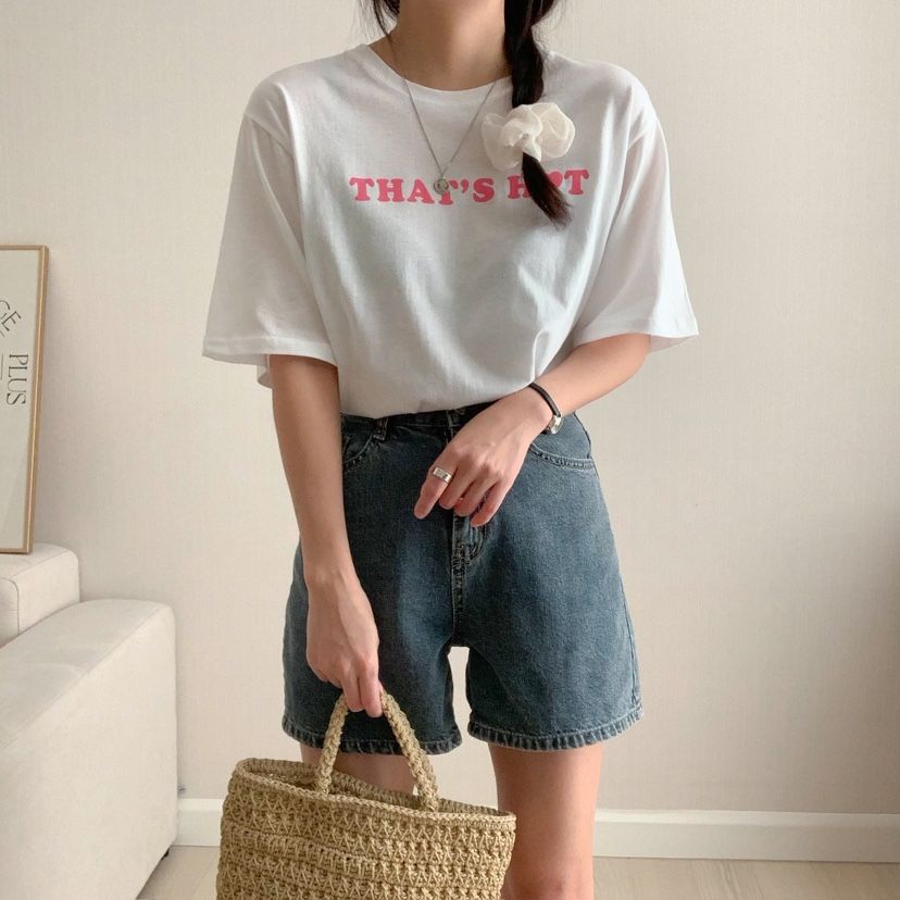 HELLO JINI韓國㊣直郵東大門代購女裝新款時尚人氣熱賣T恤HELLO JINIT恤