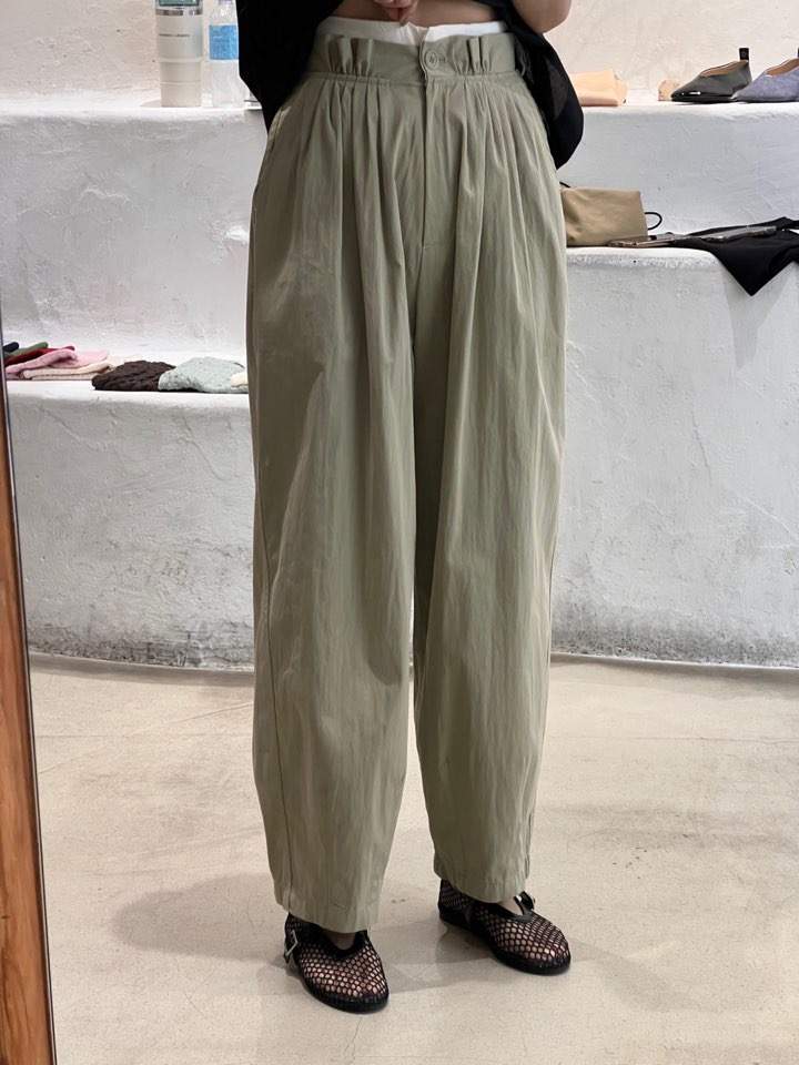 MILUI韓國直郵㊣女裝新品25春夏時尚推薦休閑人氣熱賣休閑褲MILUI休閑褲