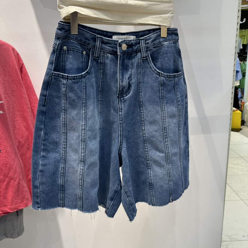 WASHBLUE韓國直郵㊣女裝新品熱賣推薦休閑人氣25春夏時尚短褲WASHBLUE短褲