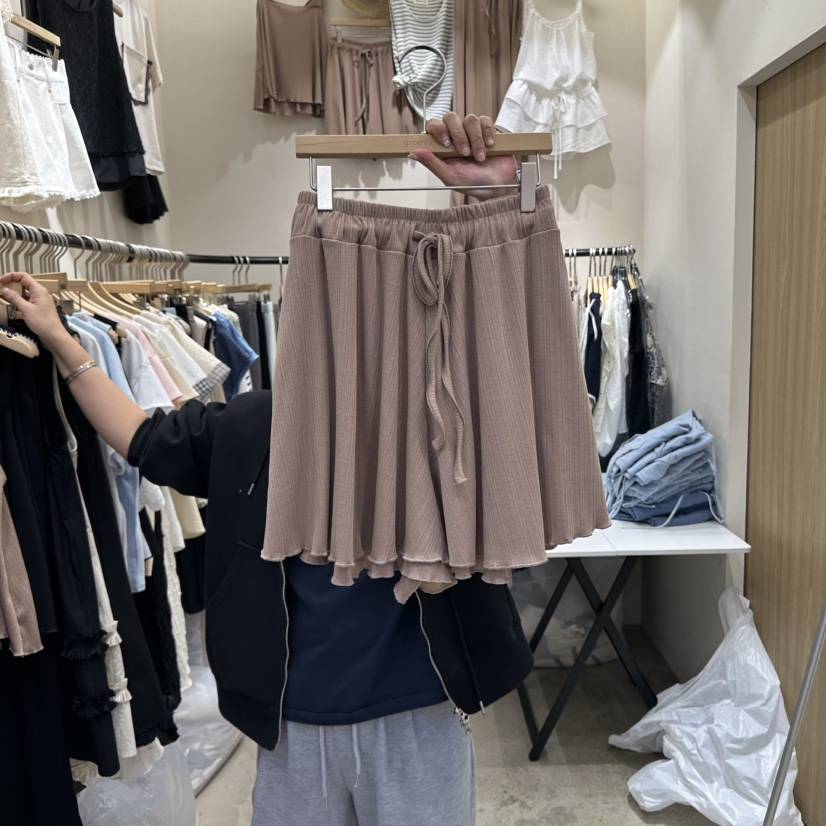 HOLYBANANA韓國㊣直郵東大門代購女裝新品時尚熱賣25春夏短褲groovy.H/HOLYBANANA短褲