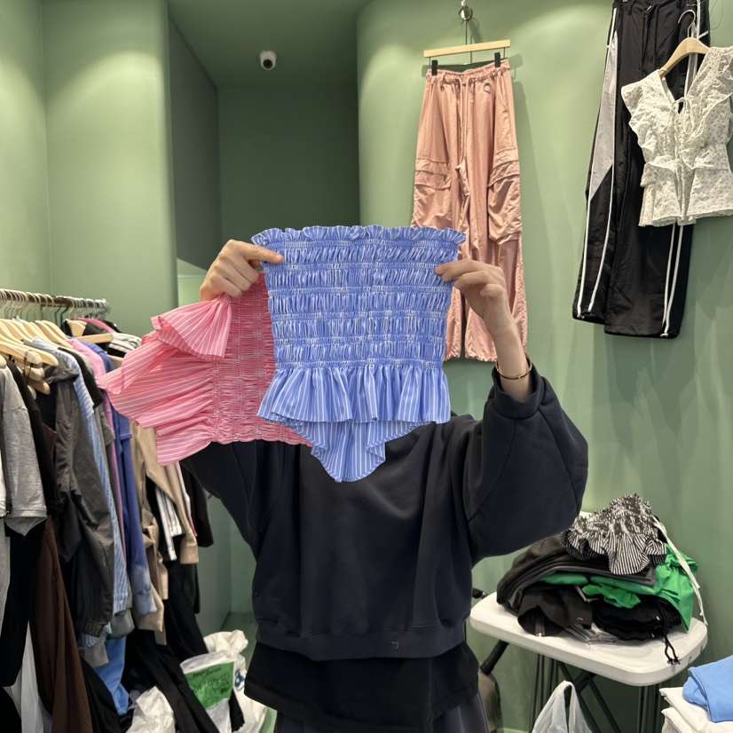 ROMANTIC NEWYORK韓國直郵㊣女裝新品推薦熱賣人氣吊帶背心ROMANTIC NEWYORK吊帶/背心