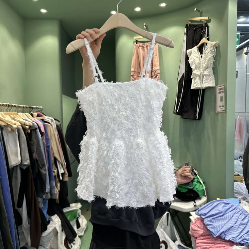 ROMANTIC NEWYORK韓國直郵㊣女裝新品25春夏人氣推薦吊帶背心ROMANTIC NEWYORK吊帶/背心