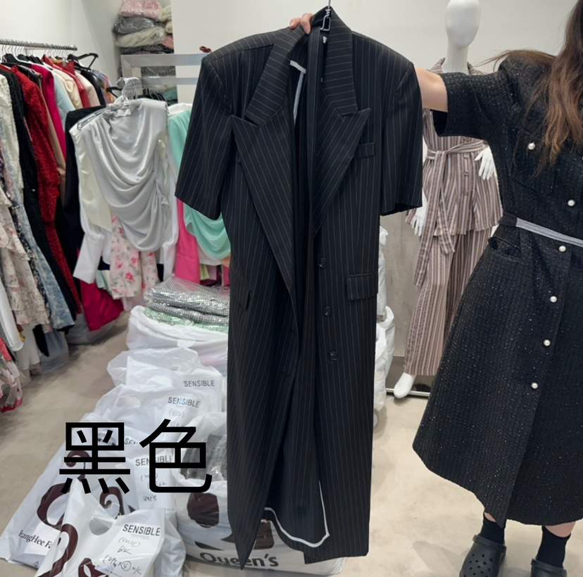 SENSIBLE-S直郵韓國代購㊣女裝新品熱賣推薦長款風衣含腰帶SENSIBLE長款風衣