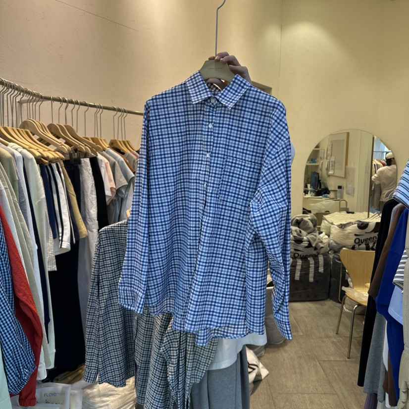 AND FLOYD韓國直郵㊣東大門實拍女裝新款熱賣休閑襯衫蕾絲衫AND FLOYD襯衫/蕾絲衫