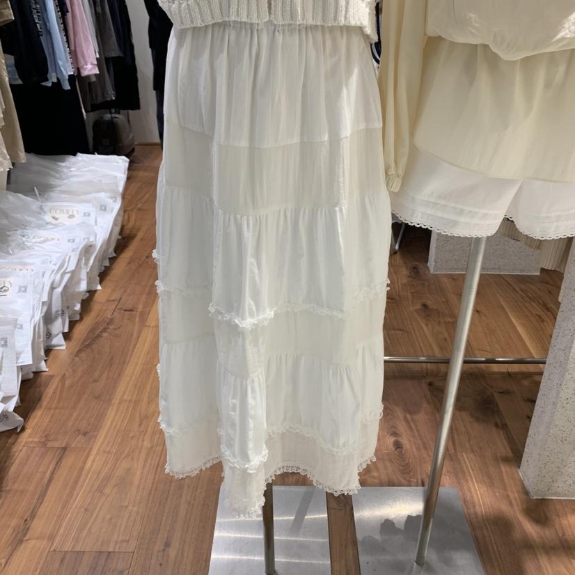 COMELY直郵韓國代購㊣女裝新品25春夏人氣時尚半身裙中短裙COMELY半身裙/中短裙