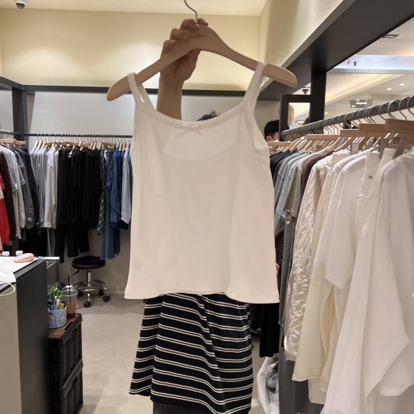 SELF SERVICE韓國㊣直郵東大門代購女裝新品熱賣25春夏吊帶背心SELF SERVICE吊帶/背心