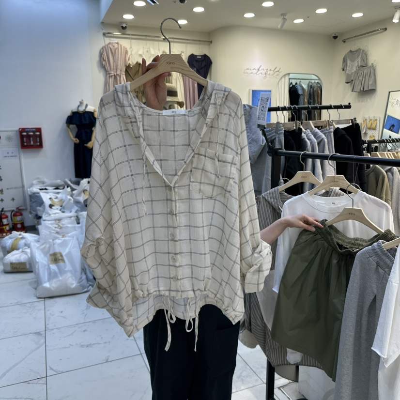 IN KIRA韓國直郵㊣東大門實拍女裝新品25春夏襯衫蕾絲衫不含內搭IN KIRA襯衫/蕾絲衫