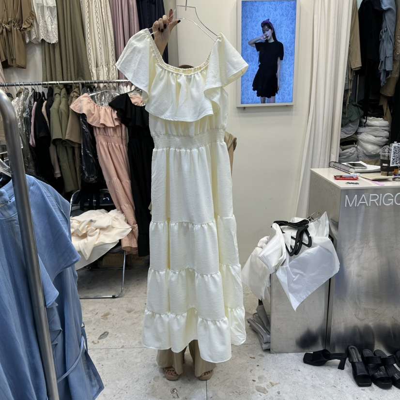 MARIGOLD韓國直郵㊣東大門實拍女裝新品時尚25春夏推薦連衣裙MARIGOLD連衣裙