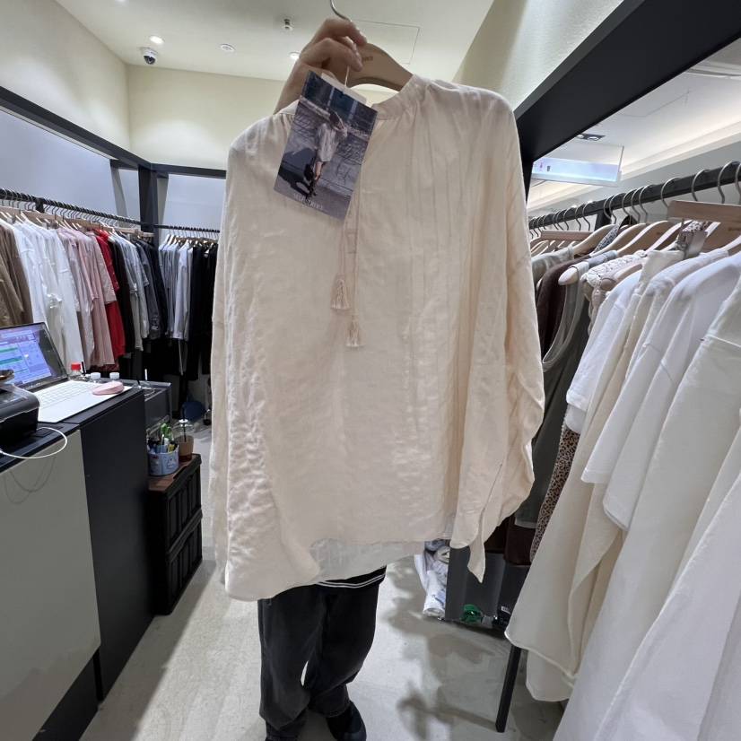 SELF SERVICE韓國㊣直郵東大門代購女裝新品休閑襯衫蕾絲衫SELF SERVICE襯衫/蕾絲衫