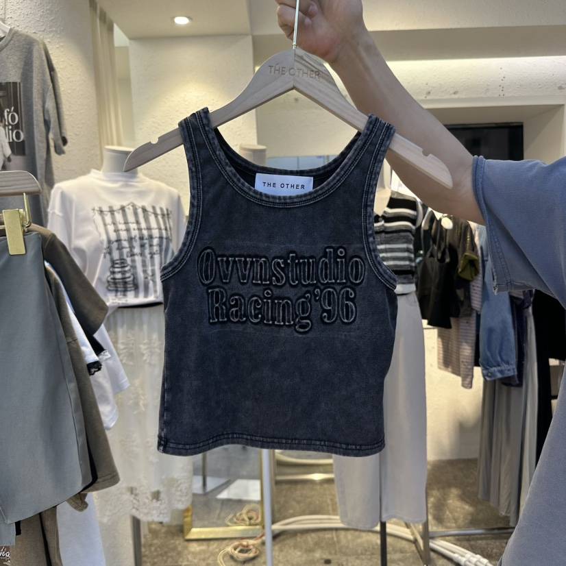 THE OTHER韓國直郵㊣女裝新款推薦時尚休閑人氣熱賣吊帶背心THE OTHER吊帶/背心