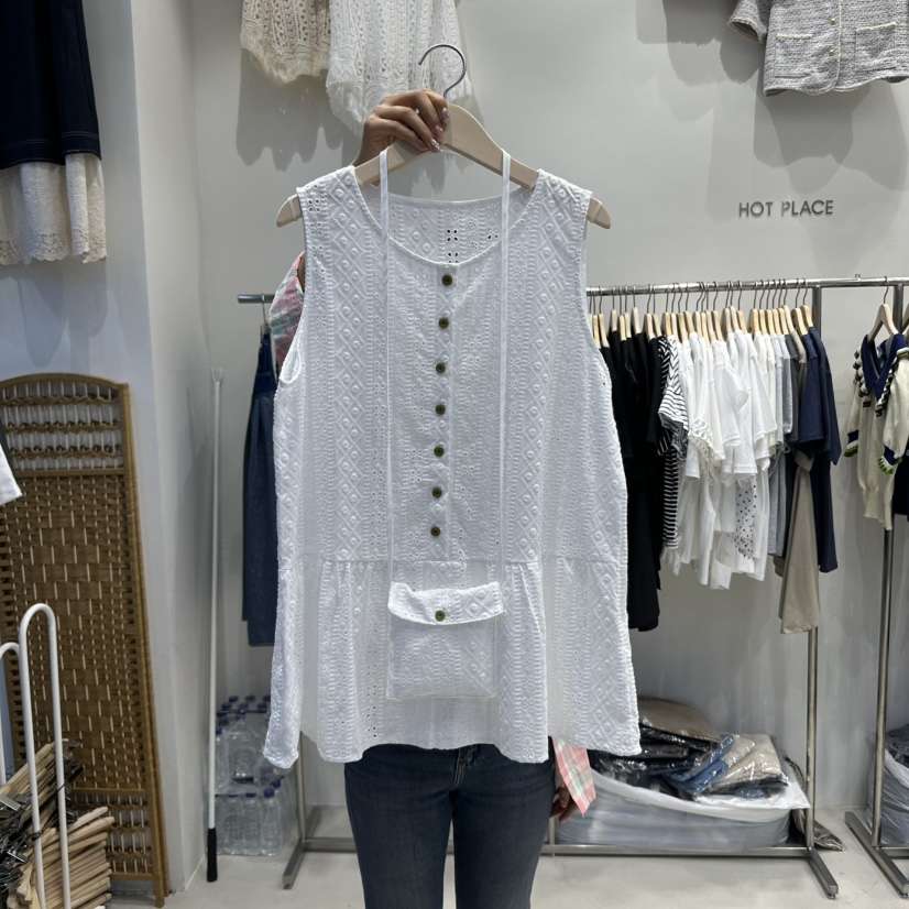 HOT PLACE韓國㊣直郵東大門代購女裝新品25春夏吊帶背心含小包HOT PLACE/DREAM GIRIS吊帶/背心