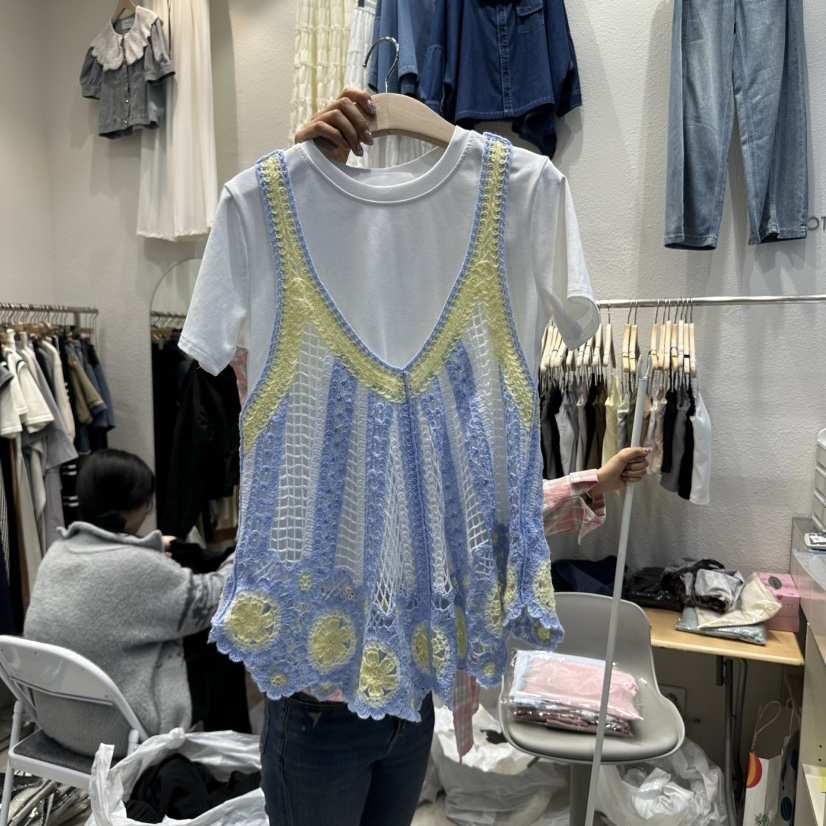 HOT PLACE韓國直郵㊣東大門實拍女裝新品推薦套裝兩件套套裝HOT PLACE/DREAM GIRIS套裝