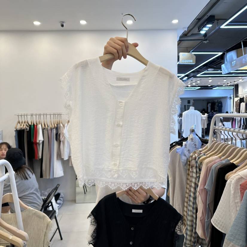 FUNNY POWDER韓國直郵㊣女裝新品25春夏人氣時尚熱賣吊帶背心THE FUNNY吊帶/背心