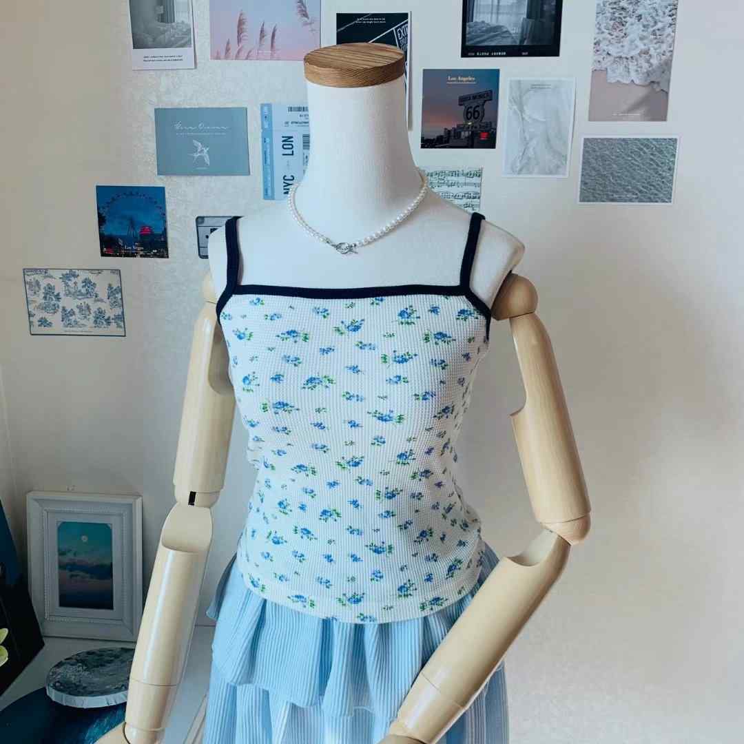 ITCLO-잇클로-T韓國直郵女裝新款休閑推薦25春夏吊帶背心ITCLO吊帶/背心