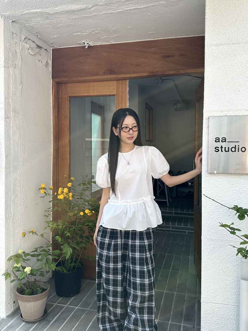 I MFACT東大門實拍女士新款推薦職業時尚熱賣人氣襯衫蕾絲衫I MFACT襯衫/蕾絲衫