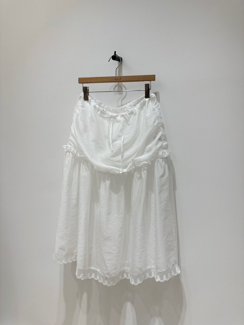 MELTED-P東大門實拍女士新品25春夏熱賣真品休閑推薦長裙透明MELTED-P長裙