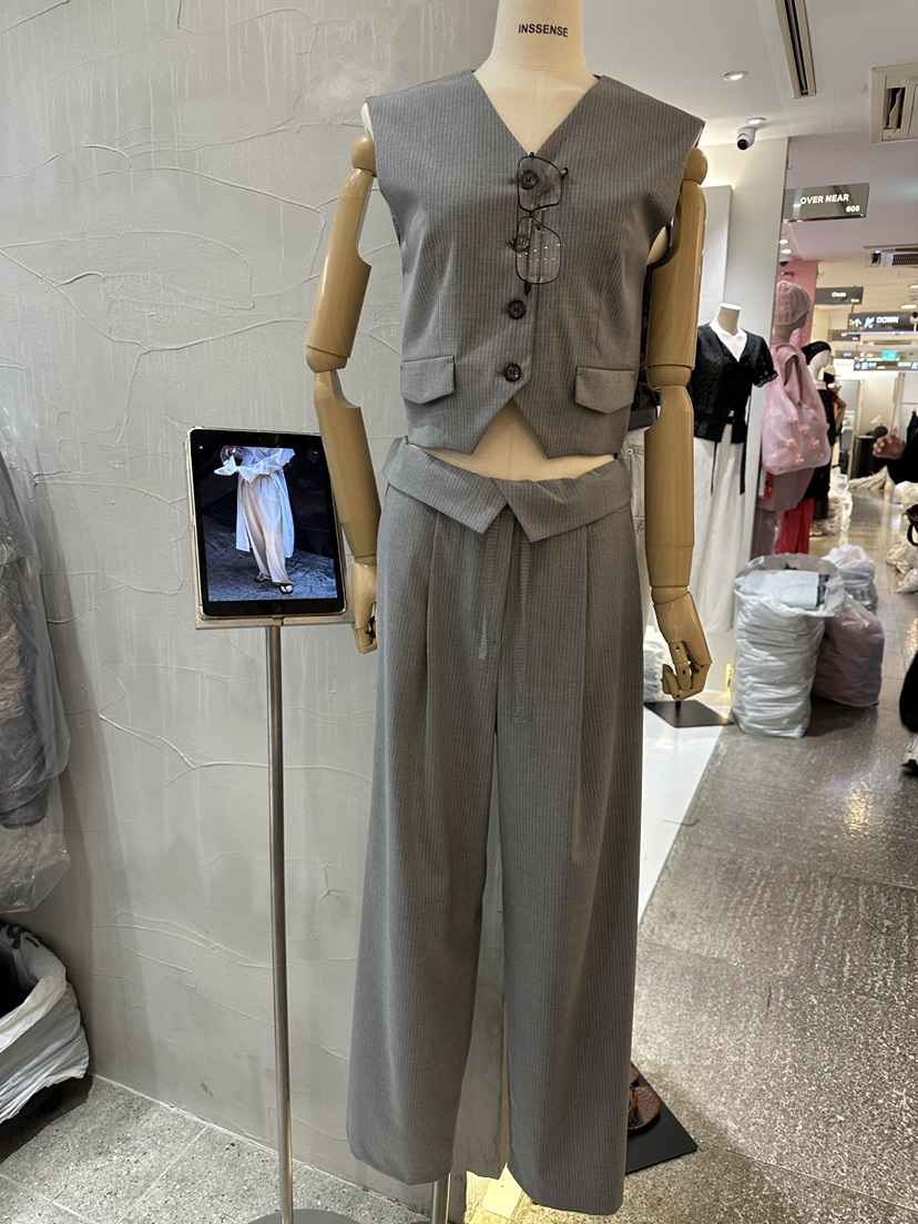INSSENSE-A東大門實拍女士新品熱賣休閑時尚職業真品休閑褲INSSENSE-A休閑褲