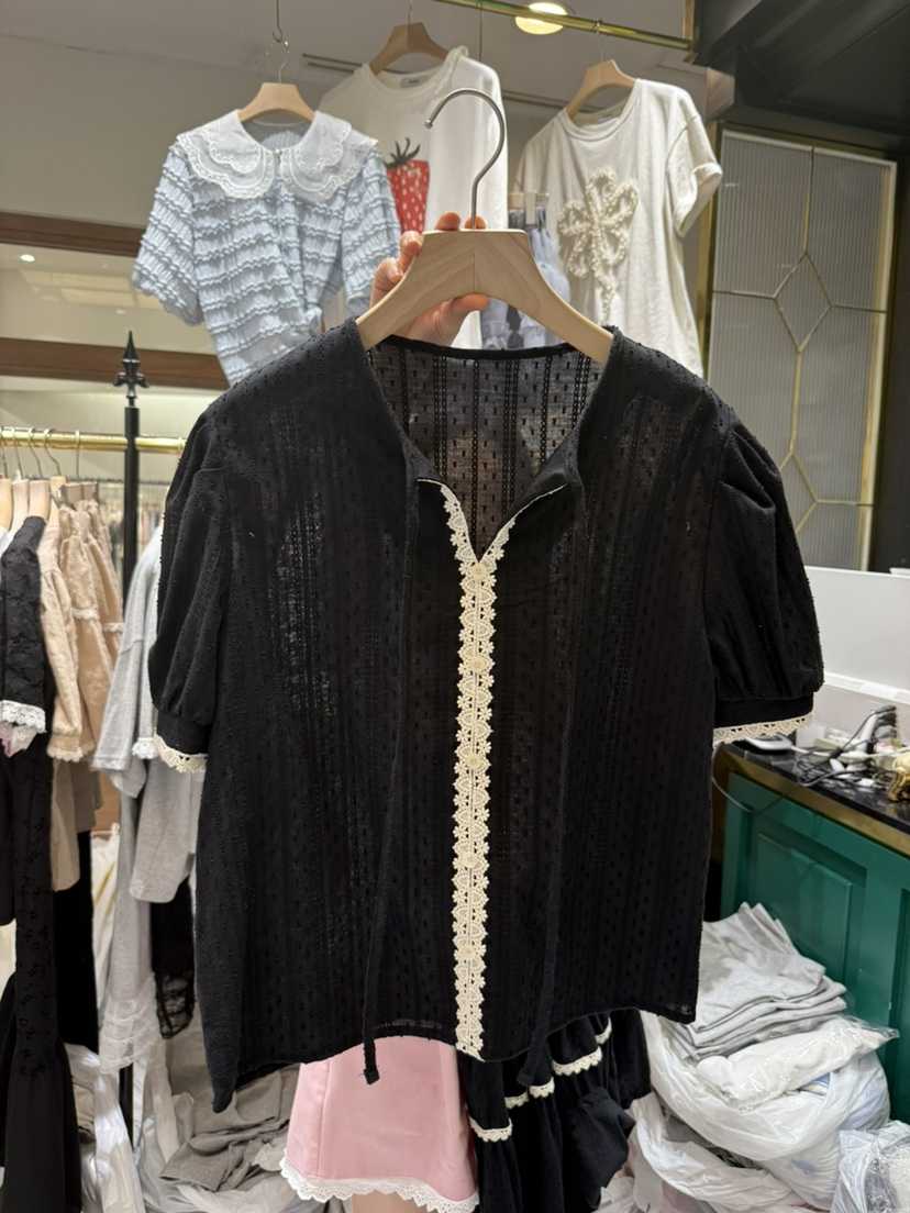 BE&amp;BE韓國直郵女士新款職業時尚人氣真品休閑襯衫蕾絲衫BE&be襯衫/蕾絲衫