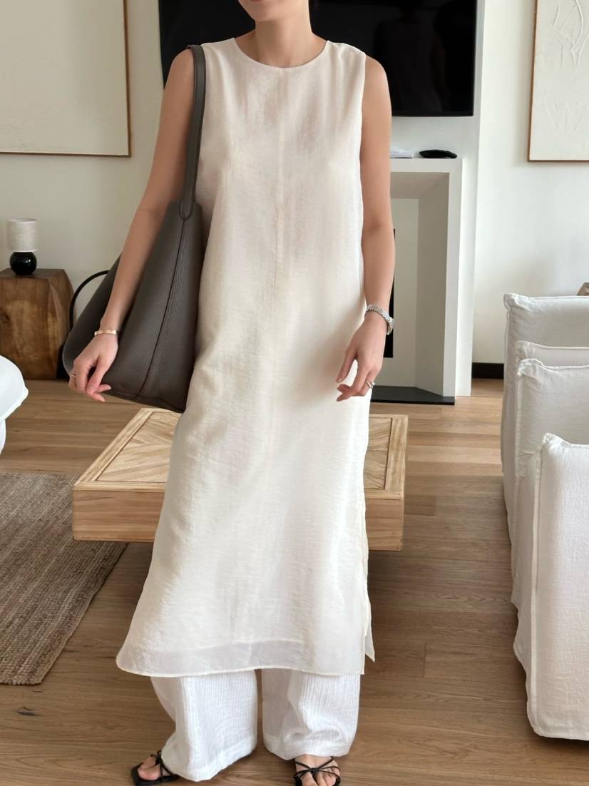 LE VASE東大門代購女士新品休閑熱賣25春夏時尚人氣連衣裙LE VASE連衣裙