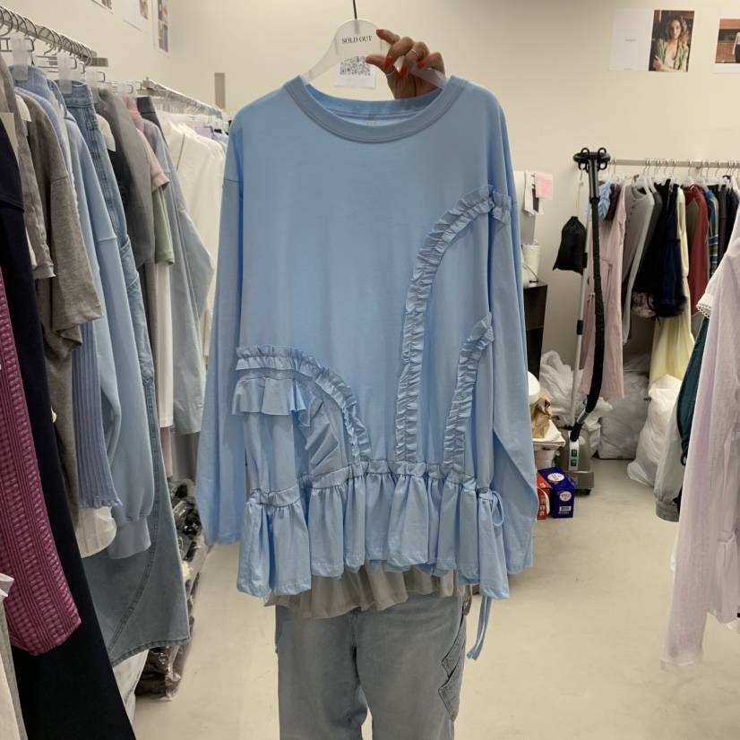 SOLD OUT東大門直郵女士新品人氣推薦時尚職業25春夏長袖T恤SOLD OUT長袖T恤