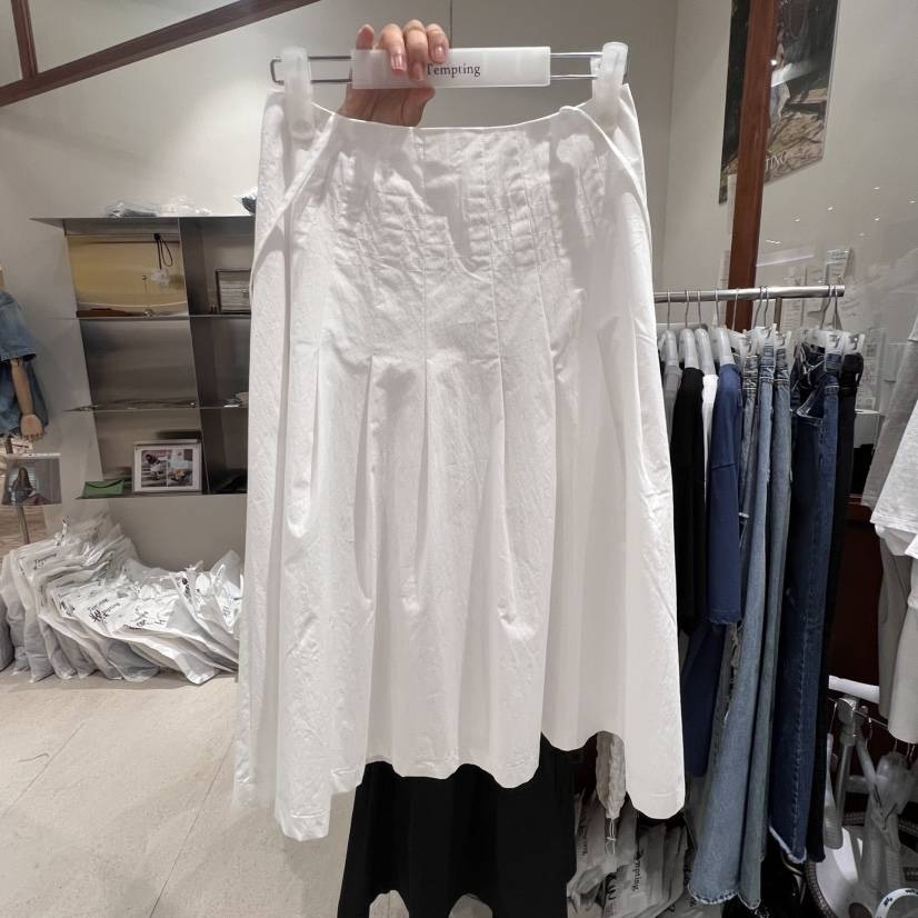 TEMPTING東大門直郵女裝新款熱賣時尚半身裙中短裙不含腰帶TEMPTING半身裙/中短裙