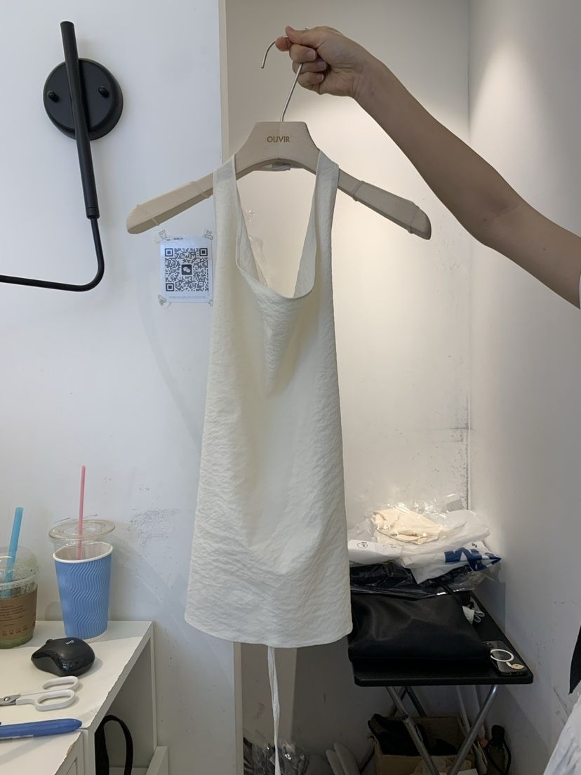 OUVIR東大門直郵女裝新款25春夏真品熱賣推薦職業吊帶背心透明O.V.R/OUVIR吊帶/背心