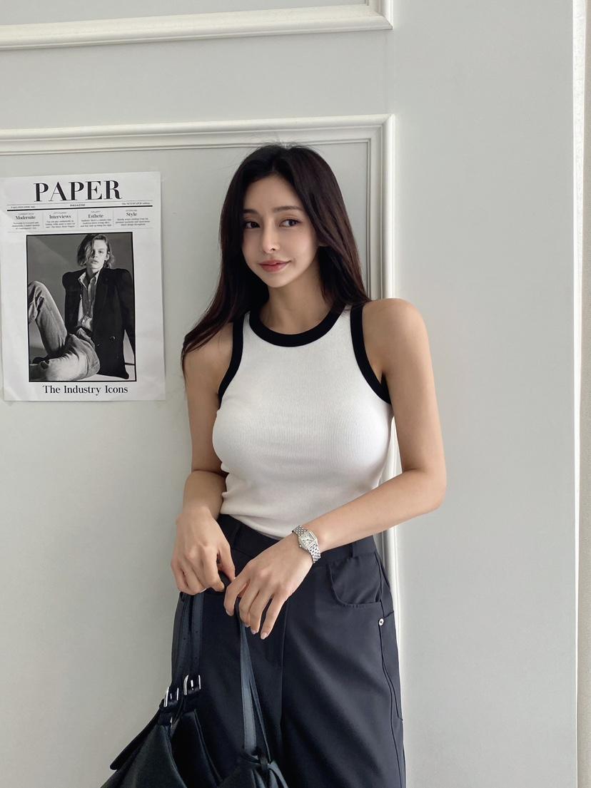 CLOTH東大門實拍女士新品休閑熱賣職業時尚人氣25春夏吊帶背心CLOTH吊帶/背心