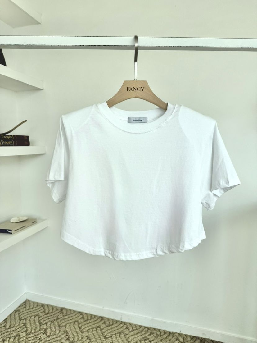 FANCY韓國代購女士新品職業時尚熱賣人氣25春夏真品休閑T恤FANCY/SomethingT恤