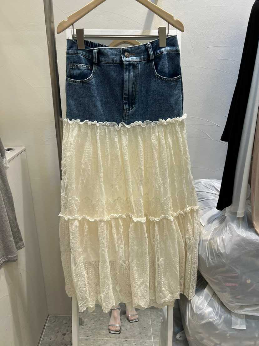 ROU.TINE東大門代購女裝新品時尚休閑推薦人氣真品25春夏長裙ROU.TINE長裙
