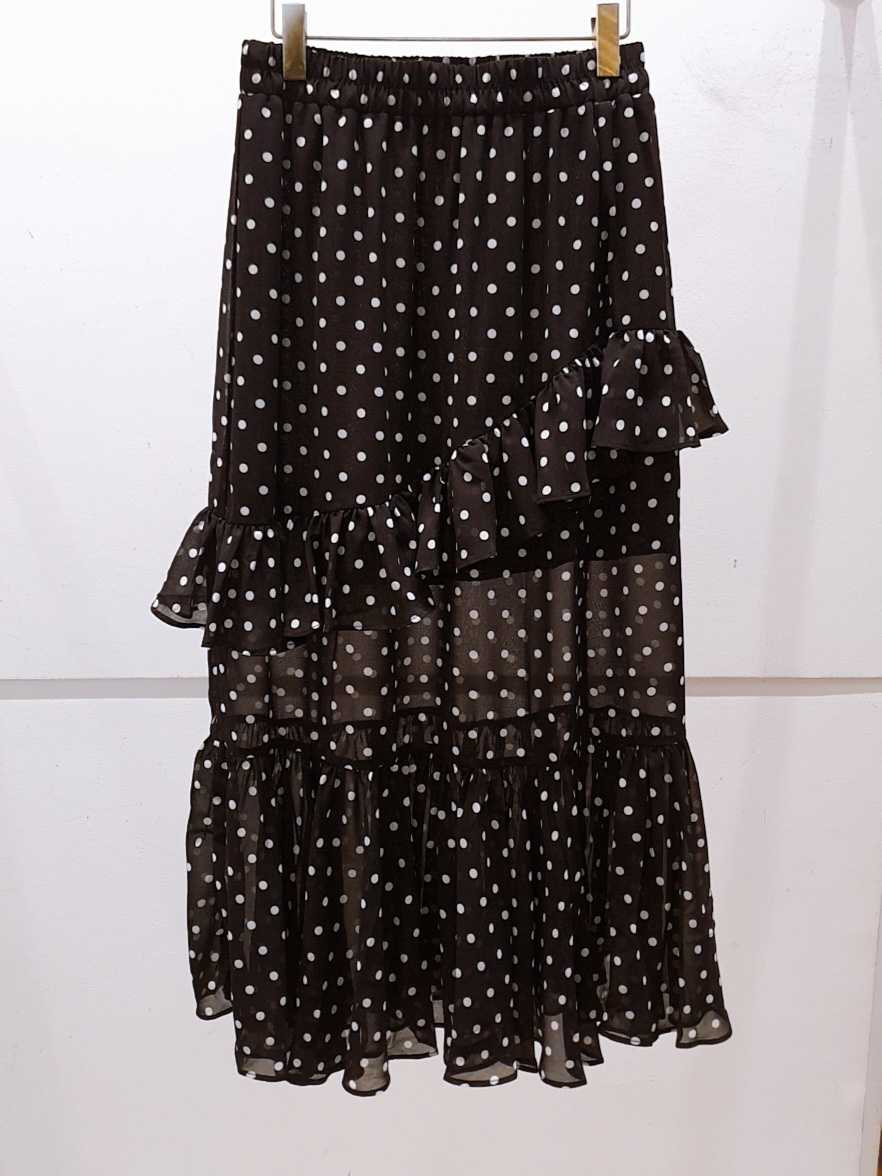 AWESOME-P東大門直郵女士新品25春夏休閑職業人氣長裙雪紡AWESOME-P長裙