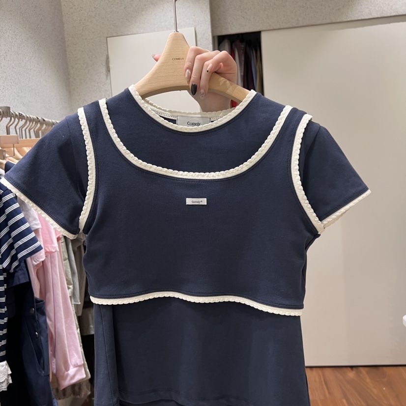 COMELY東大門實拍女士新品25春夏真品推薦吊帶背心不含內搭COMELY吊帶/背心