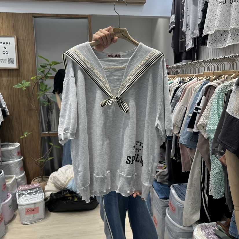 MARI CO韓國直郵女士新品人氣職業真品推薦熱賣時尚休閑T恤MARI COT恤