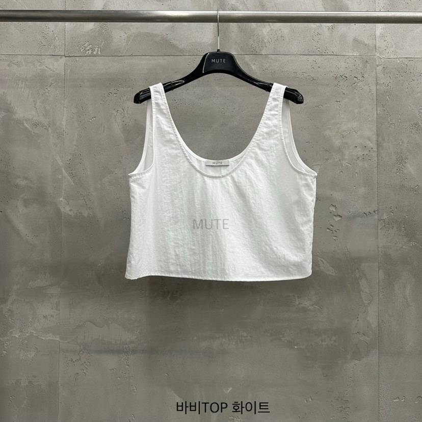 MUTE-P東大門直郵女裝新款休閑職業人氣25春夏真品吊帶背心MUTE吊帶/背心