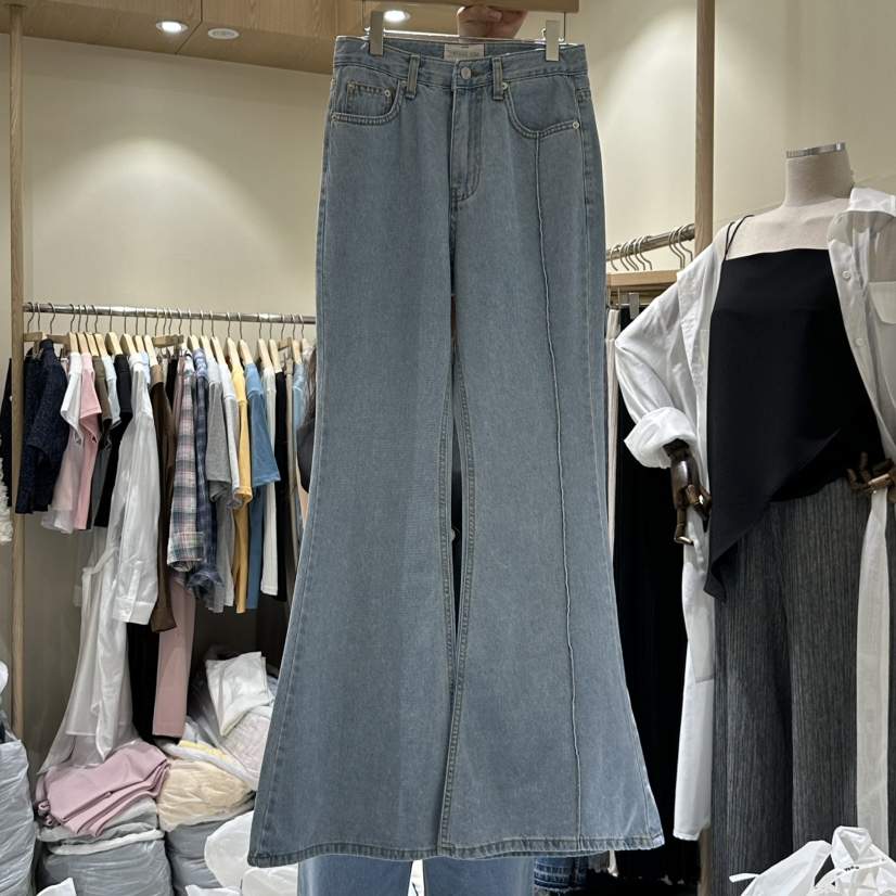 VINTAGE VIBE東大門直郵女裝新品職業休閑25春夏推薦牛仔褲VINTAGE VIBE牛仔褲