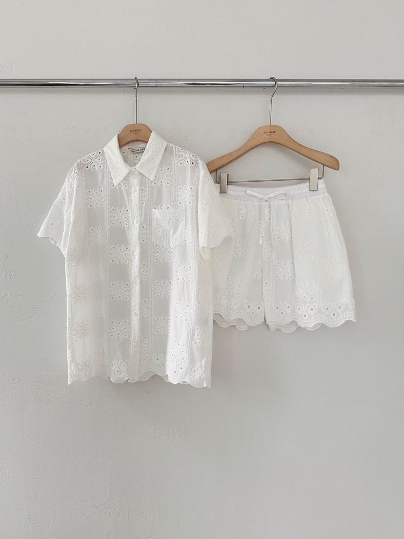2ND GATE東大門代購女裝新款熱賣25春夏真品人氣套裝刺繡套裝2ND GATE套裝