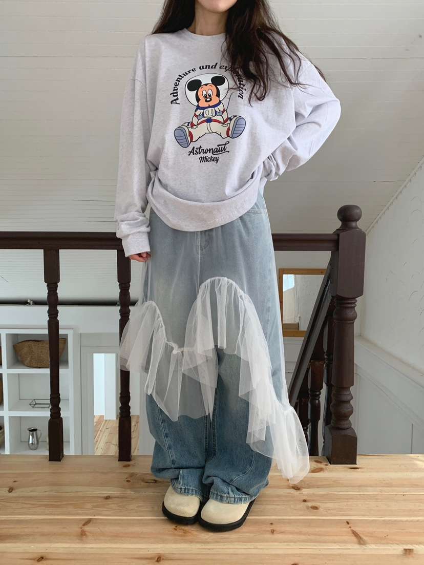 JKICHI韓國直郵㊣東大門實拍女裝新品熱賣人氣時尚休閑長裙JKICHI長裙