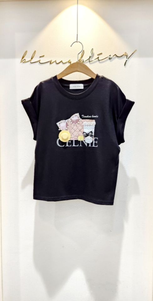 RICO韓國㊣直郵東大門代購女裝新品人氣時尚熱賣推薦休閑T恤bling bling/RICOT恤