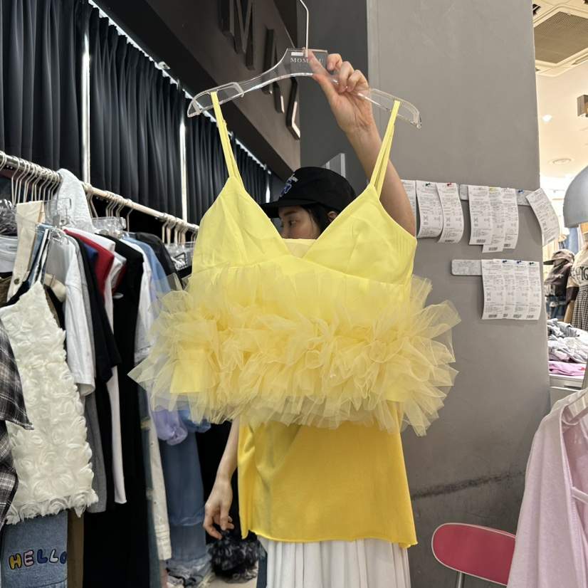 MOMAZU直郵韓國代購㊣女裝新款休閑人氣時尚熱賣25春夏吊帶背心MOMAZU吊帶/背心