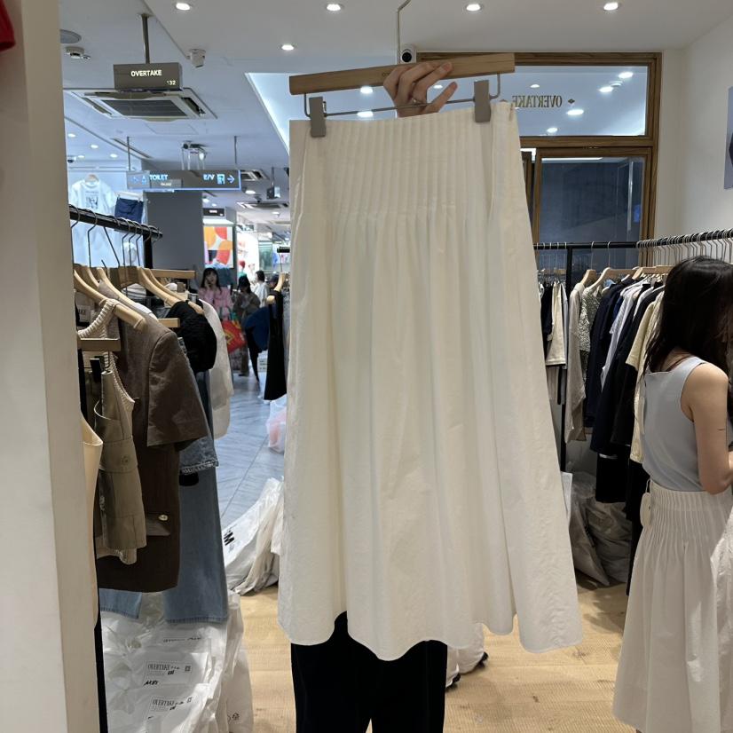 OVERTAKE韓國直郵㊣女裝新品推薦休閑人氣25春夏時尚熱賣長裙OVERTAKE長裙